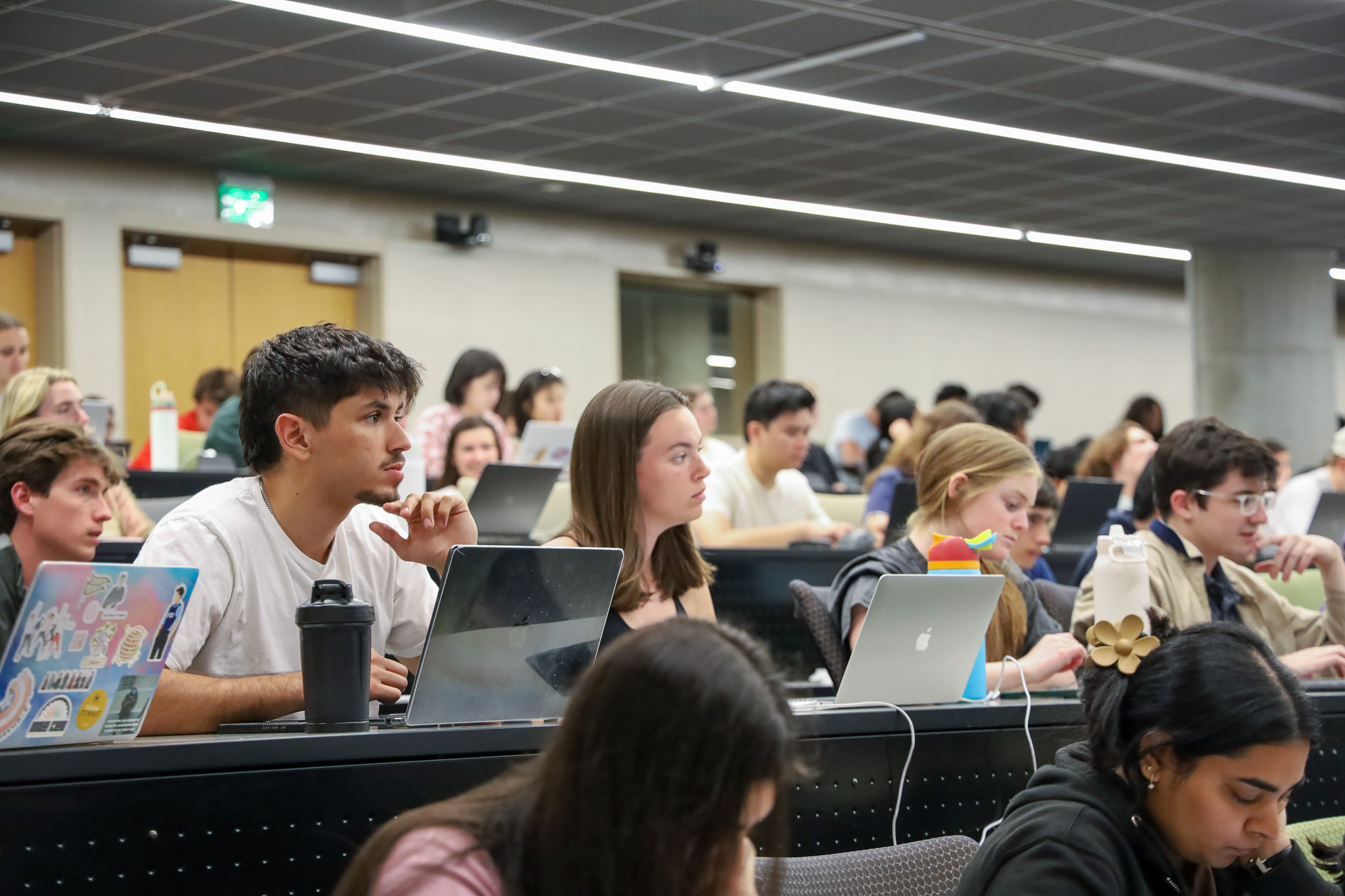 Students at the Panel Discussion
