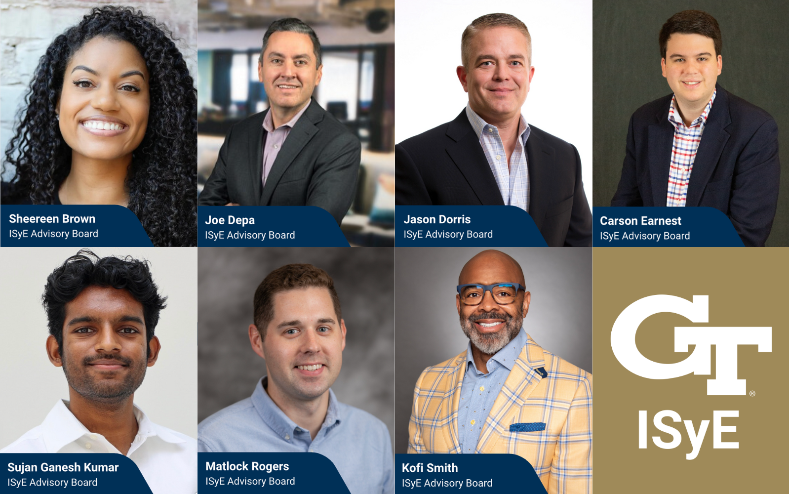 New ISyE Advisory Board Members 2025