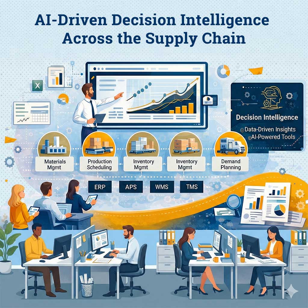 AI-Driven Decision Intelligence Across the Supply Chain