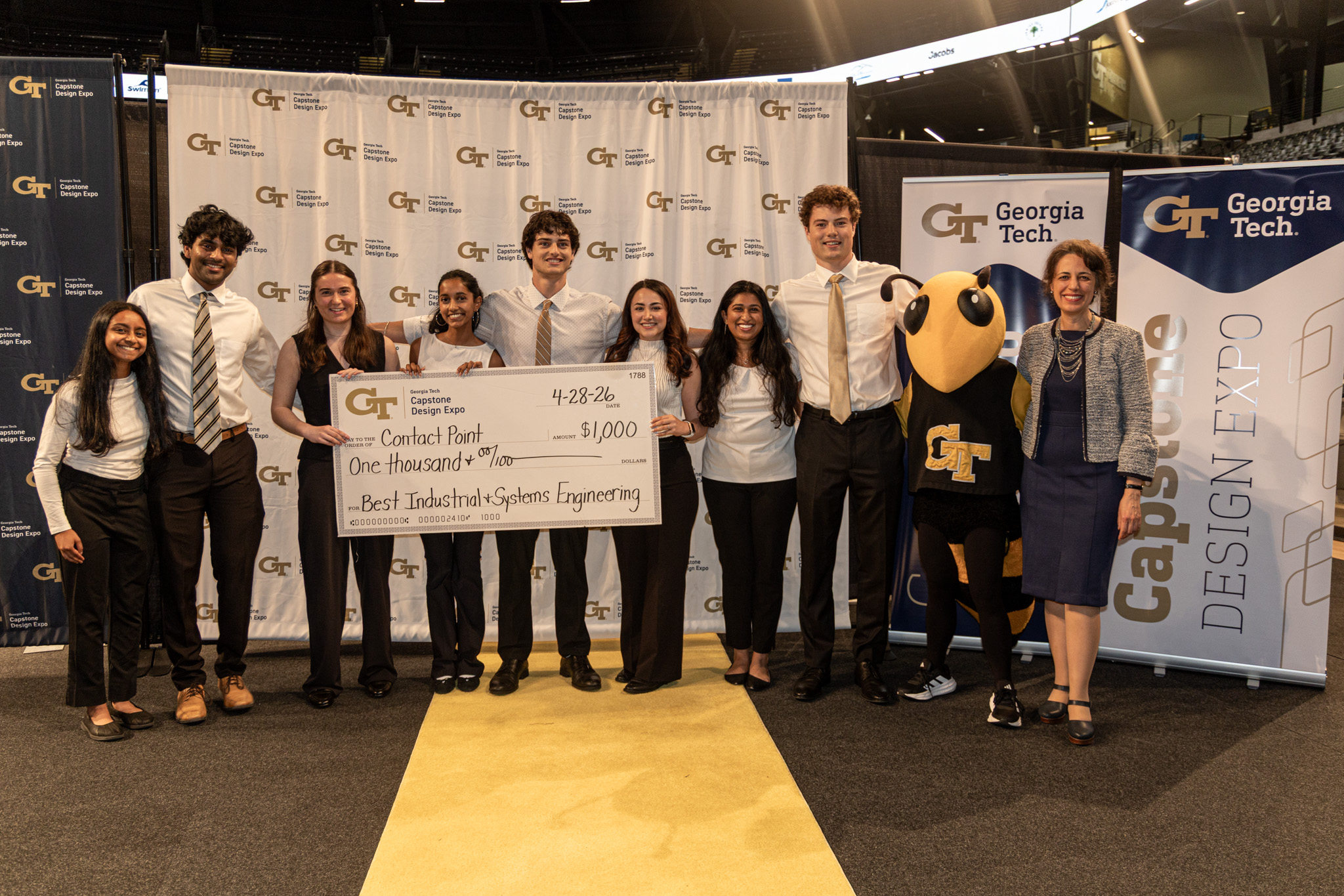 ISyE Monodisciplinary Winner - Team Contact Point (Spring 2026 Capstone Design Expo)
