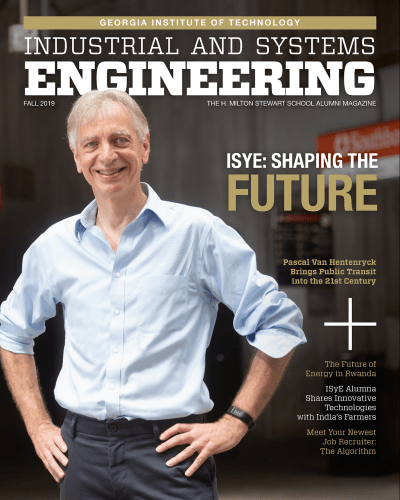2019 ISyE magazine Cover - ISyE Shaping the future