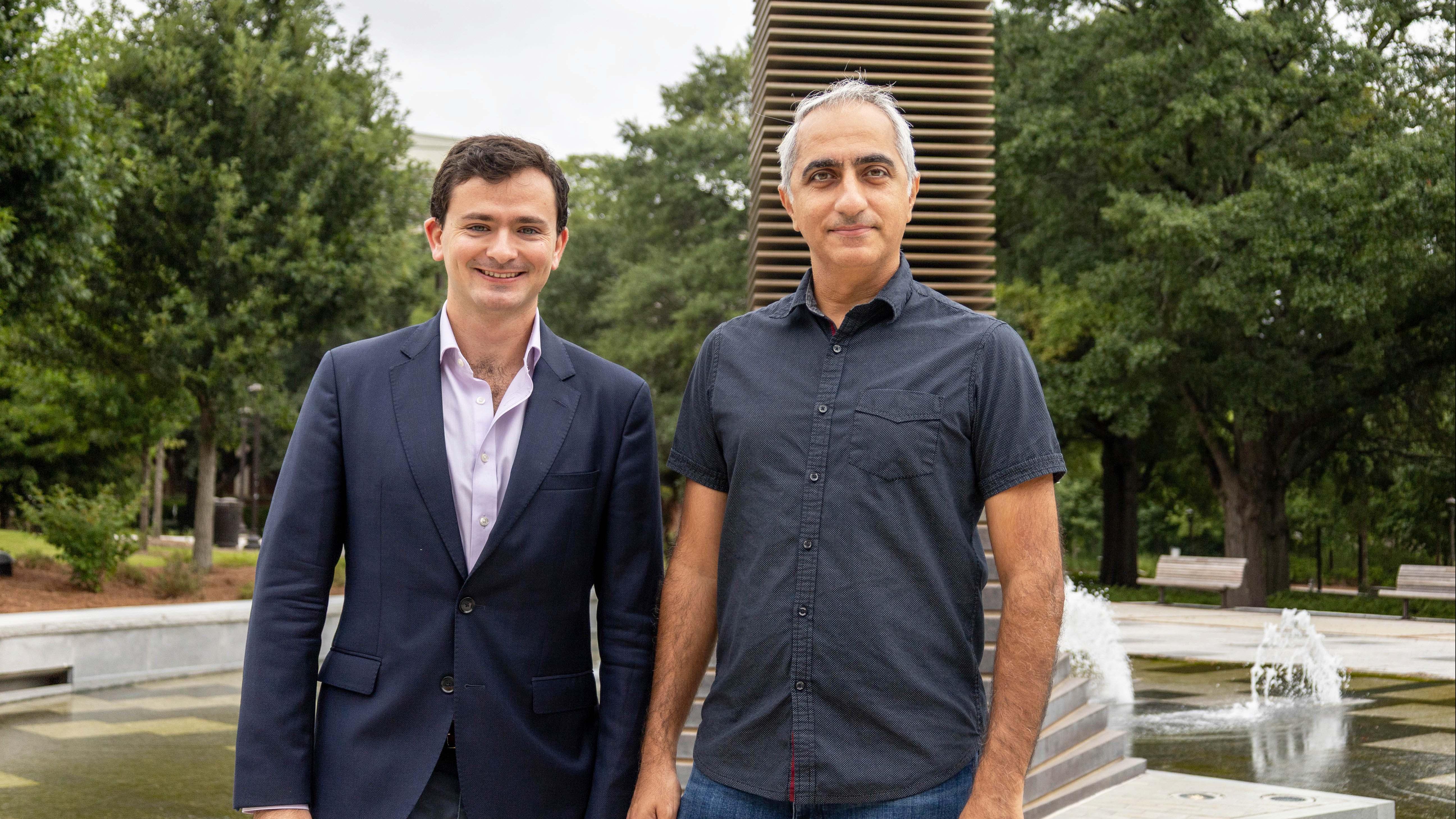 Mathieu Dahan (L) and Kamran Paynabar (R)