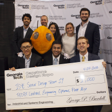 ISyE Capstone Winners: Senior Design Team FedEx Fleet Mix