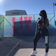 ISyE Grad Raianna Brown Performs in Super Bowl Halftime Show