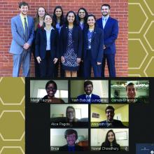 Two Senior Design teams, working with the Georgia World Congress Center and Kinaxis as clients, were selected as joint winners for the spring 2020 ISyE Best of Senior Design competition.