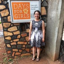 Kaitlin Rizk at Days for Girls