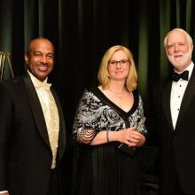 Michelle Jarrard, IE 1989, received The Academy of Distinguished Engineering Alumni Award