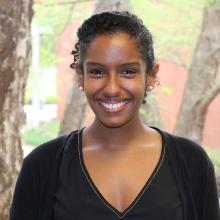ISyE undergraduate Siham Adous, recipient of of the Kurt Salmon Associates Scholarship in ISyE and the GT IIE Student Chapter Outstanding Senior Award