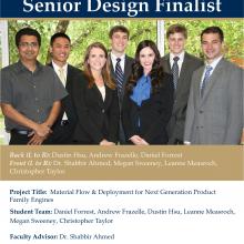 Pratt & Whitney, Spring 2013 Winning Senior Design Team
